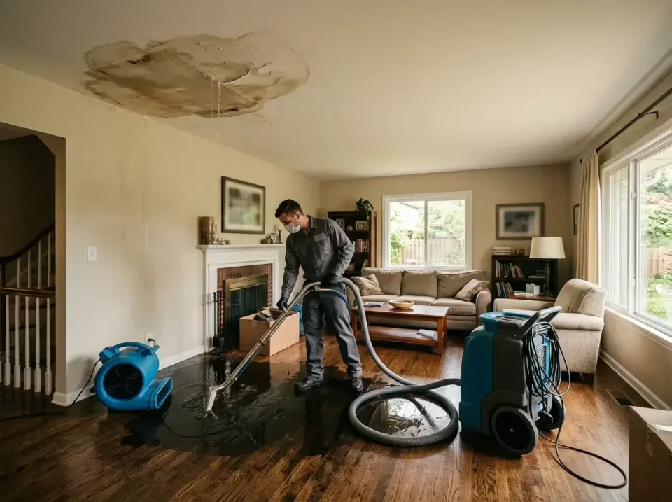 attic-pipe-burst-ceiling-drip-008 — frequently asked questions, Water Damage Restoration & Carpet Care in Hartville, OH